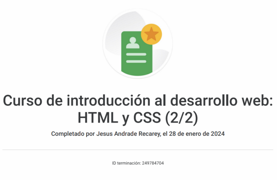 Curso de introducción al Desarrollo web: HTML y CSS (2/2)
